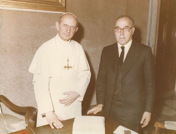 April 1973 Pope Paul Vi And Rev