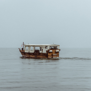 Boat on the Sea of Galilee  (© 2023, Nizar M. Halloun/Tantur Ecumenical Institute)